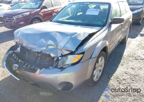 2008 Subaru Outback 2.5I/2.5I L.l. Bean Edition z USA, uszkodzony, nr VIN 4S4BP61CX87360360